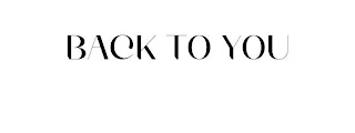 BACK TO YOU logo