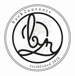 BACK2OUROOTS ESTABLISHED 2018 logo