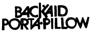 BACKAID PORTA-PILLOW logo