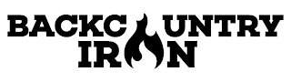 BACKCOUNTRY IRON logo