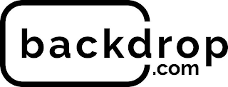 "BACKDROP.COM" logo