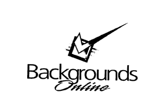 BACKGROUNDS ONLINE logo
