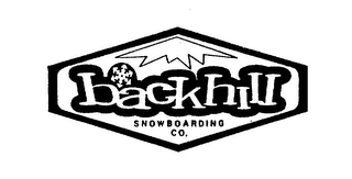 BACKHILL SNOWBOARDING CO. logo