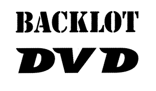 BACKLOT DVD logo