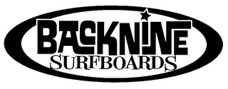 BACKNINE SURFBOARDS logo
