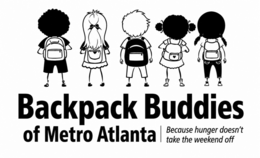 BACKPACK BUDDIES OF METRO ATLANTA BECAUSE HUNGER DOESN’T TAKE THE WEEKEND OFF logo