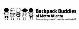 BACKPACK BUDDIES OF METRO ATLANTA BECAUSE HUNGER DOESN’T TAKE THE WEEKEND OFF logo