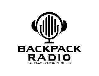 BACKPACK RADIO WE PLAY EVERBODY MUSIC logo