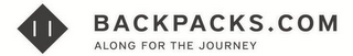 BACKPACKS.COM ALONG FOR THE JOURNEY logo