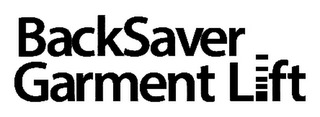 BACKSAVER GARMENT LIFT logo