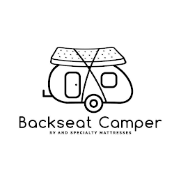 BACKSEAT CAMPER RV AND SPECIALTY MATTRESSES logo