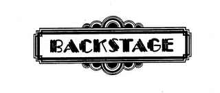 BACKSTAGE logo