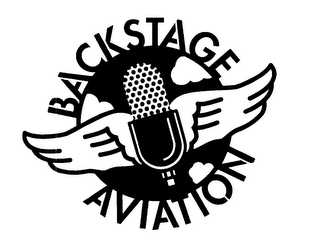 BACKSTAGE AVIATION logo