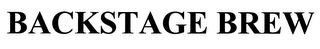 BACKSTAGE BREW logo