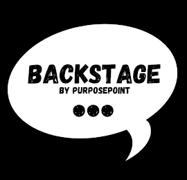 BACKSTAGE BY PURPOSEPOINT . . . logo