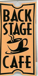 BACKSTAGE CAFE logo