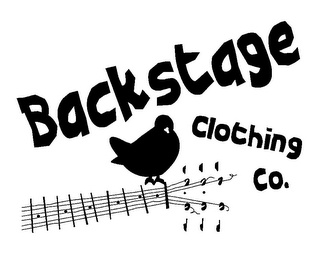 BACKSTAGE CLOTHING CO. logo