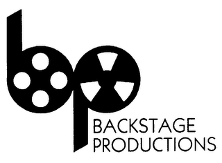 BACKSTAGE PRODUCTIONS BP logo