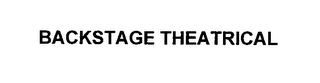 BACKSTAGE THEATRICAL logo