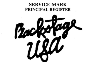 BACKSTAGE USA logo