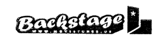 BACKSTAGE WWW.MOVIETUNES.US logo