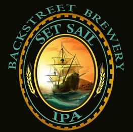 BACKSTREET BREWERY SET SAIL IPA logo