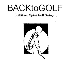 BACKTOGOLF STABILIZED SPINE GOLF SWING logo