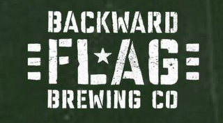 BACKWARD FLAG BREWING CO logo