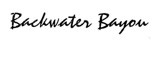 BACKWATER BAYOU logo