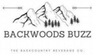 BACKWOODS BUZZ THE BACKCOUNTRY BEVERAGE CO. logo