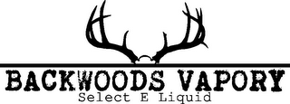 BACKWOODS VAPORY SELECT E LIQUID logo