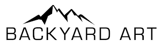 BACKYARD ART logo