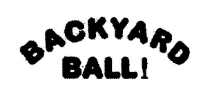 BACKYARD BALL! logo