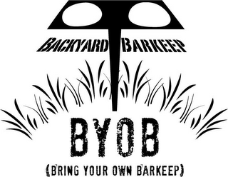 BACKYARD BARKEEP BYOB (BRING YOUR OWN BARKEEP) logo