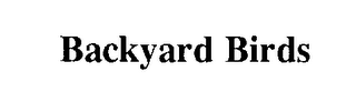 BACKYARD BIRDS logo