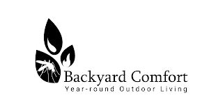 BACKYARD COMFORT YEAR-ROUND OUTDOOR LIVING logo
