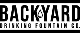 BACKYARD DRINKING FOUNTAIN CO. logo