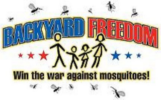 BACKYARD FREEDOM WIN THE WAR AGAINST MOSQUITOES! logo