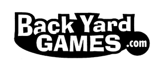 BACKYARD GAMES.COM logo