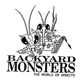 BACKYARD MONSTERS THE WORLD OF INSECTS logo