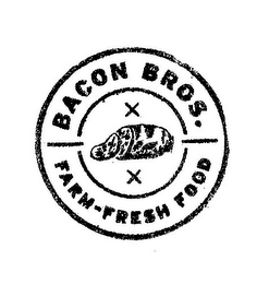 BACON BROS. FARM-FRESH FOOD X X logo