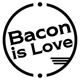 BACON IS LOVE logo