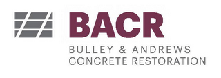 BACR BULLEY & ANDREWS CONCRETE RESTORATION logo