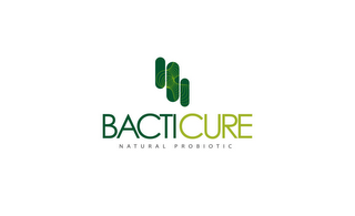 BACTICURE NATURAL PROBIOTIC logo