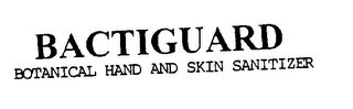 BACTIGUARD BOTANICAL HAND AND SKIN SANITIZER logo