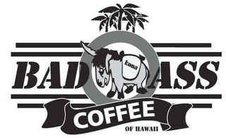 BAD ASS COFFEE OF HAWAII KONA logo