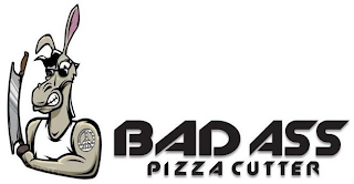 BAD ASS PIZZA CUTTER logo