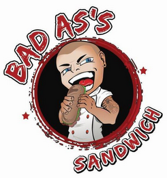 BAD AS'S SANDWICH logo