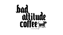 BAD ATTITUDE COFFEE AND STUFF logo