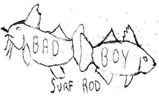 BAD BOY SURF ROD logo